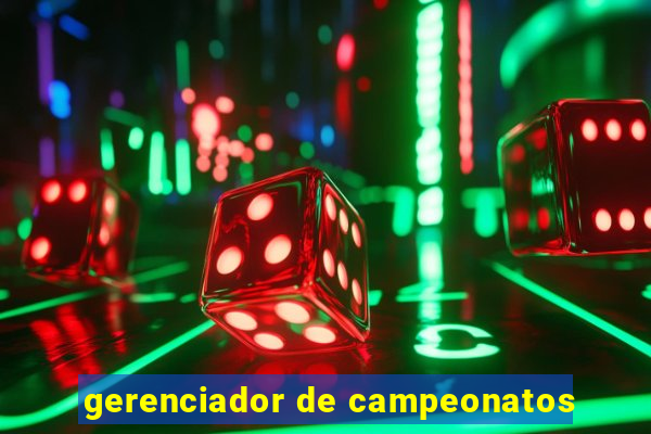 gerenciador de campeonatos