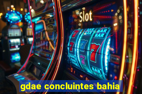 gdae concluintes bahia