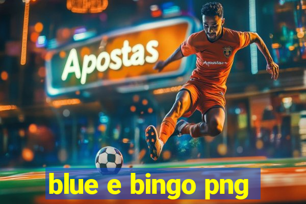 blue e bingo png