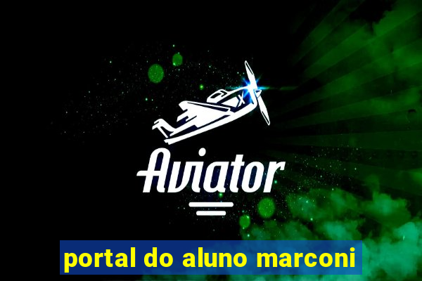 portal do aluno marconi