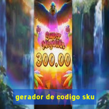 gerador de codigo sku