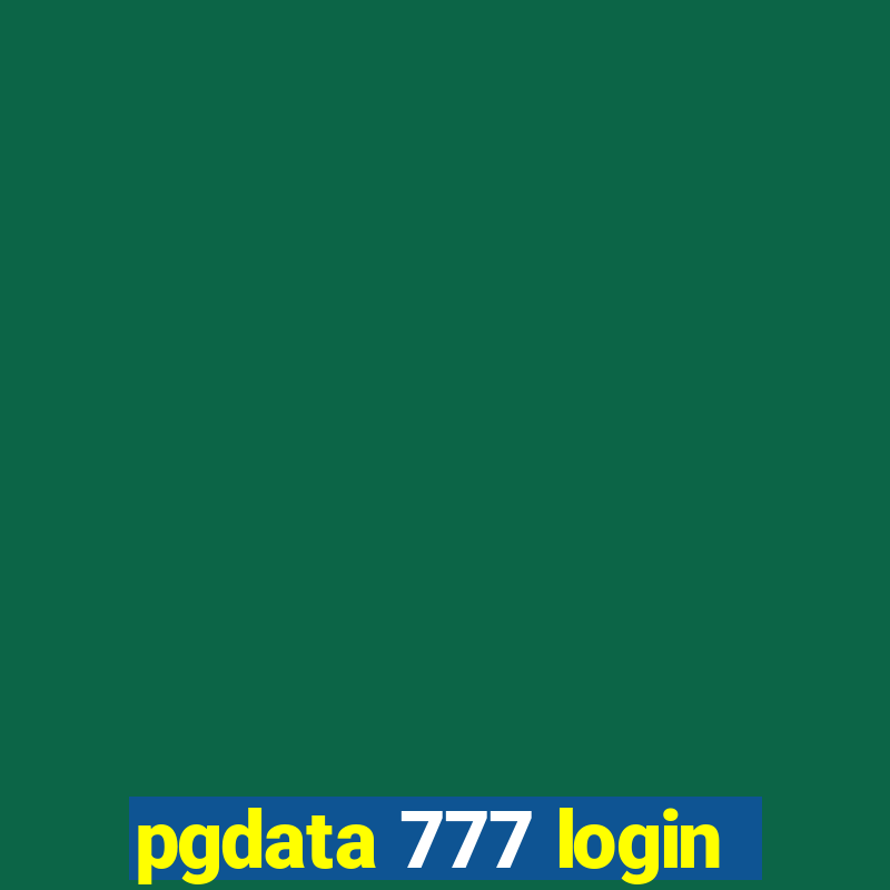 pgdata 777 login