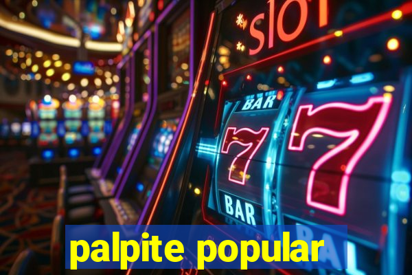 palpite popular