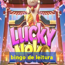 bingo de leitura