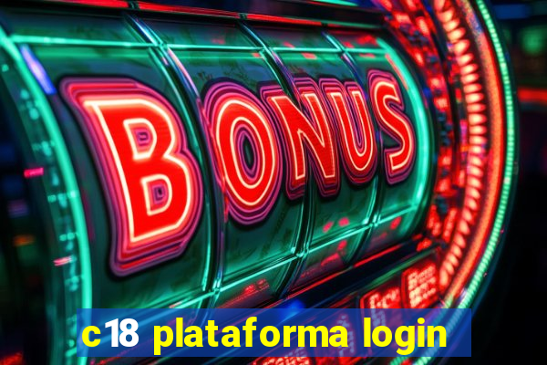 c18 plataforma login