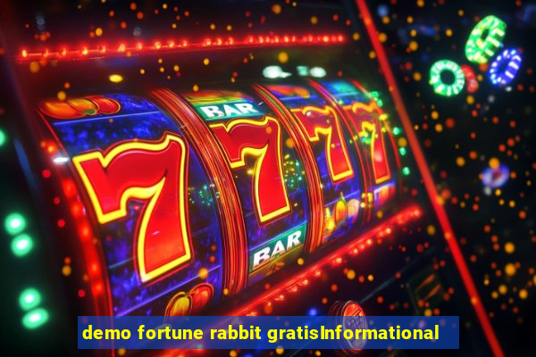 demo fortune rabbit gratisInformational