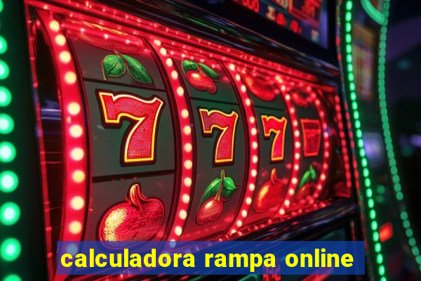 calculadora rampa online